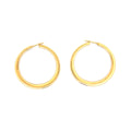 Yellow Gold Hoop Earrings, Timeless Elegance