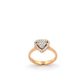Rose Gold Diamond Multistone Ring