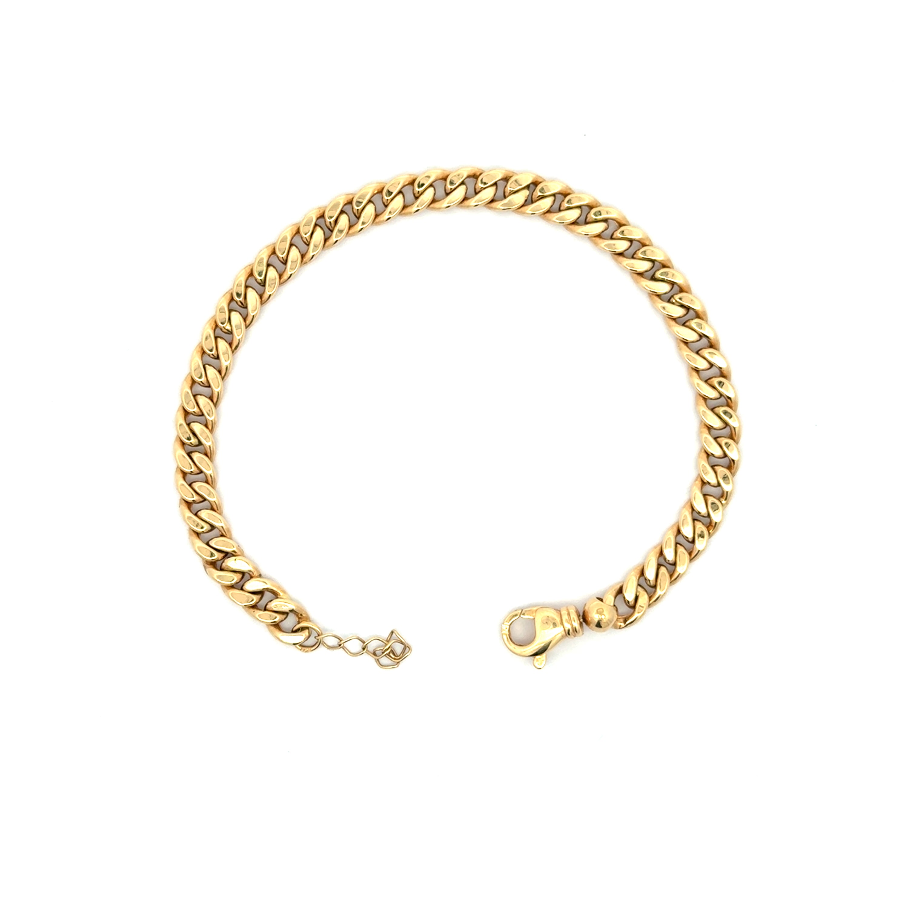 Yellow Gold Classic Chain Bracelet