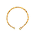 Yellow Gold Beaded Bracelet