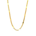 Elegant Yellow Gold Chain Necklace