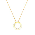 Yellow Gold Charm Necklace