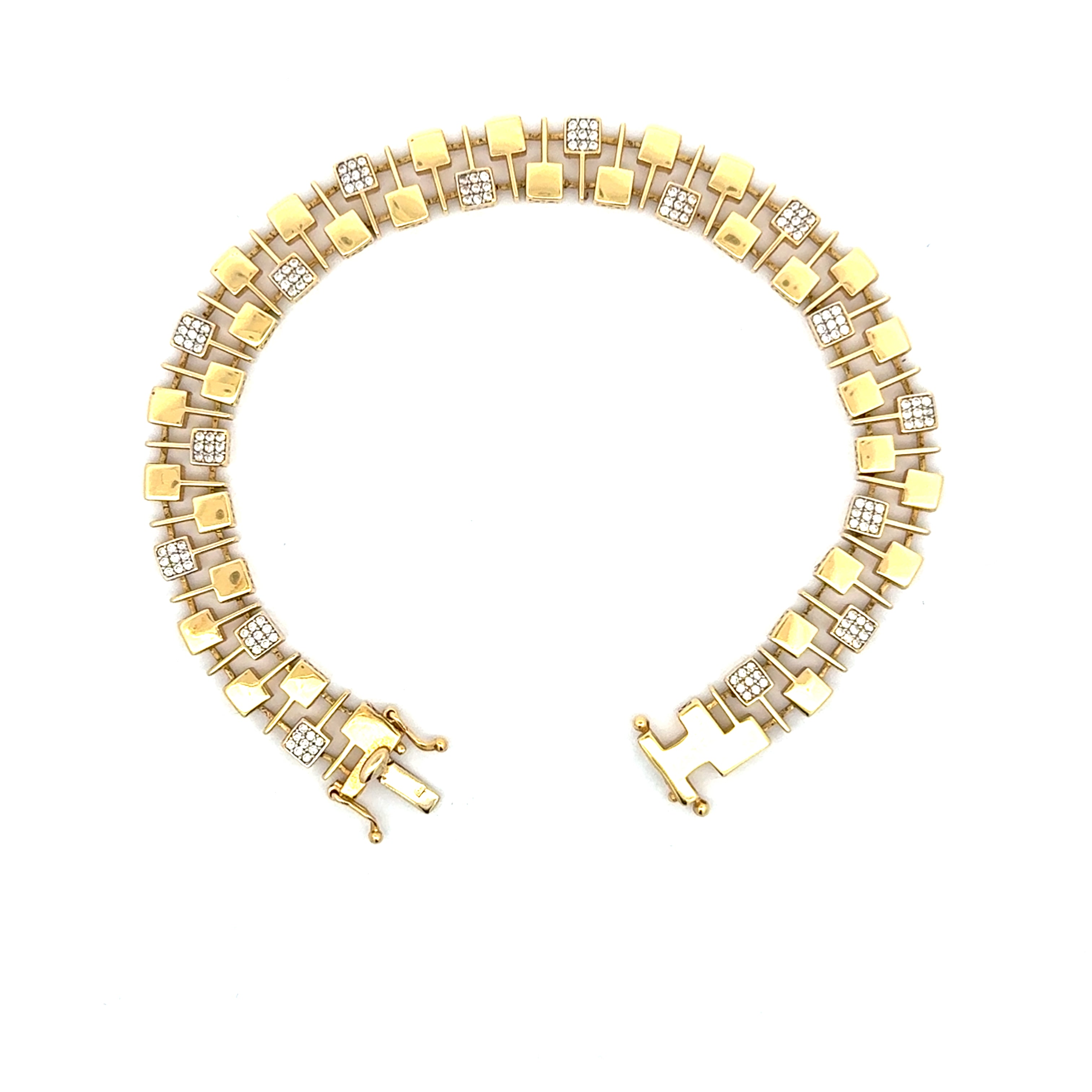 Yellow Gold Chain Bracelet