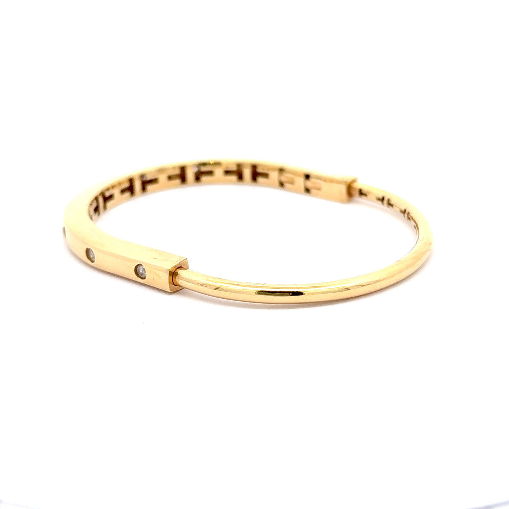 Yellow Gold Bangle