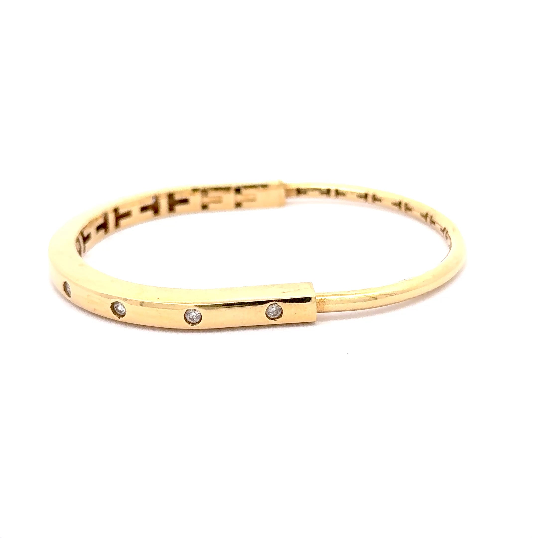 Yellow Gold Bangle