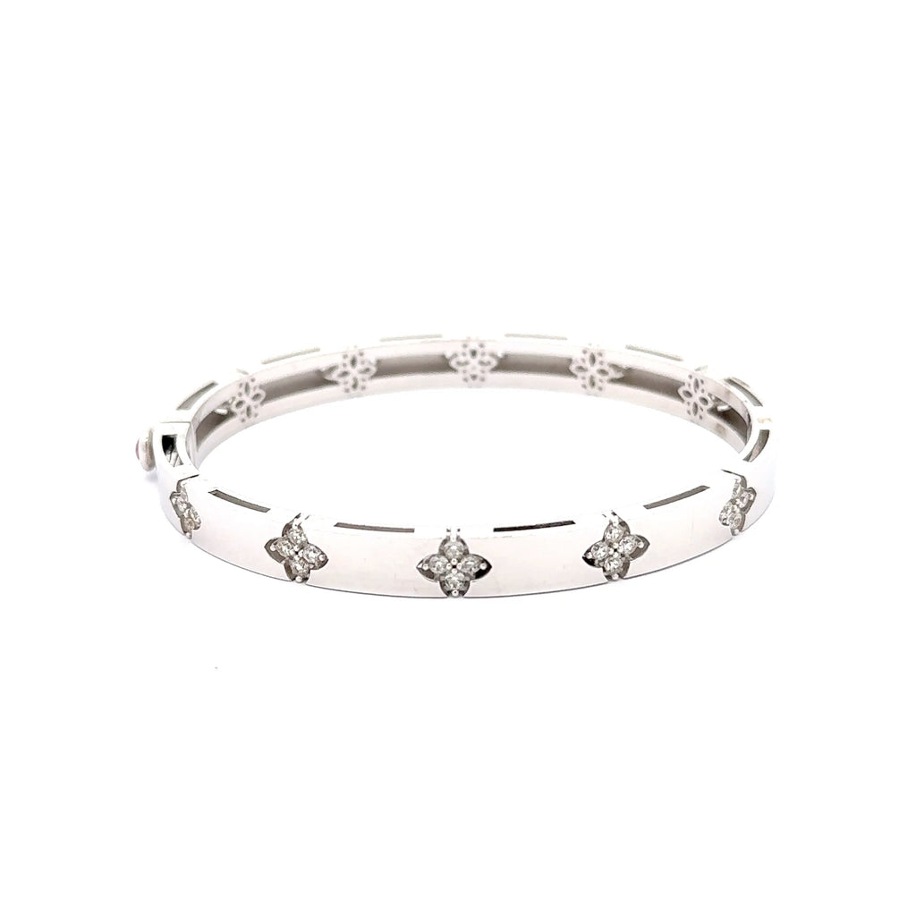White Gold Bangle