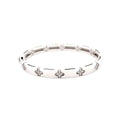 White Gold Bangle