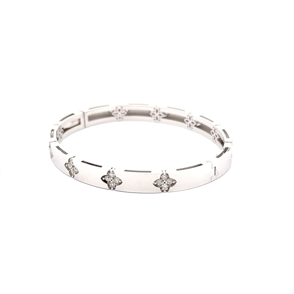 White Gold Bangle
