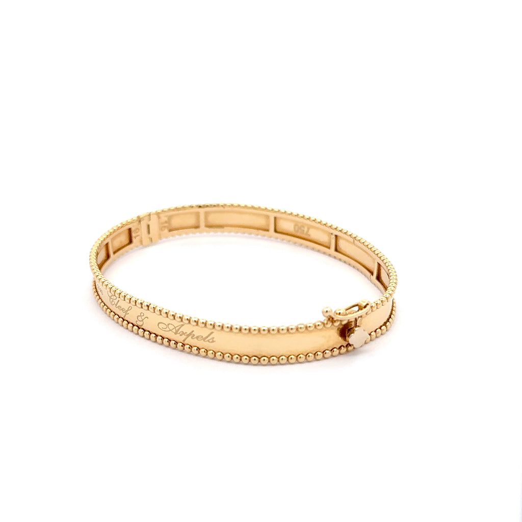 Van Cleef & Arpels Yellow Gold Bangle