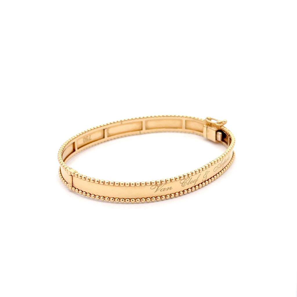 Van Cleef & Arpels Yellow Gold Bangle