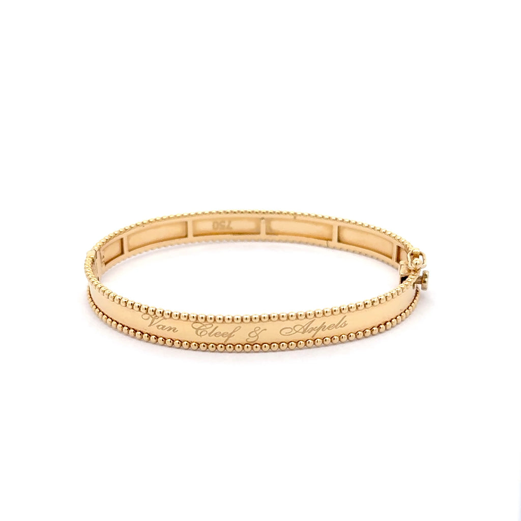 Van Cleef & Arpels Yellow Gold Bangle