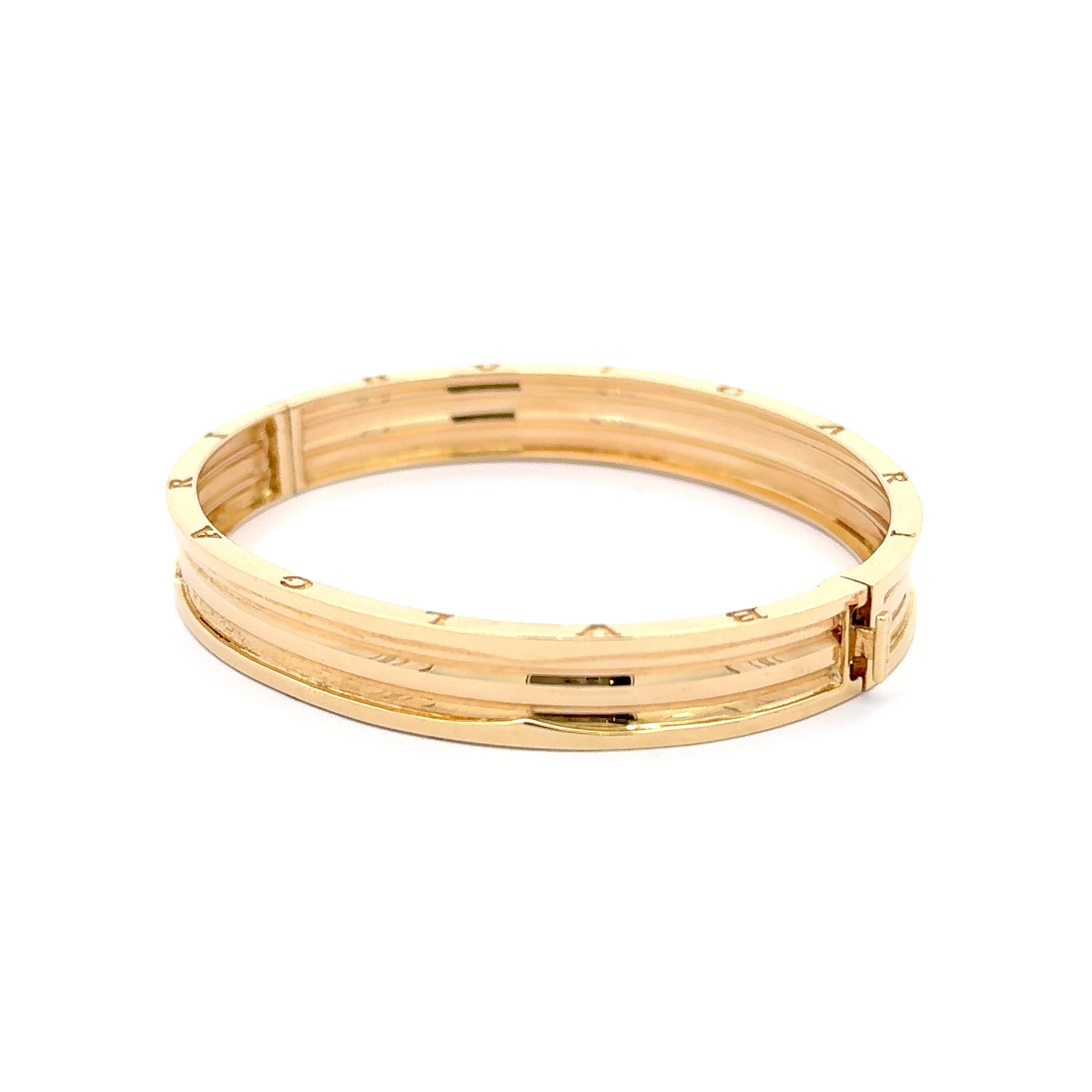 Elegant Yellow Gold Designer Bangle
