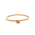 Yellow Gold Knot Bangle