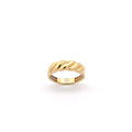 Yellow Gold Twisted Band Ring