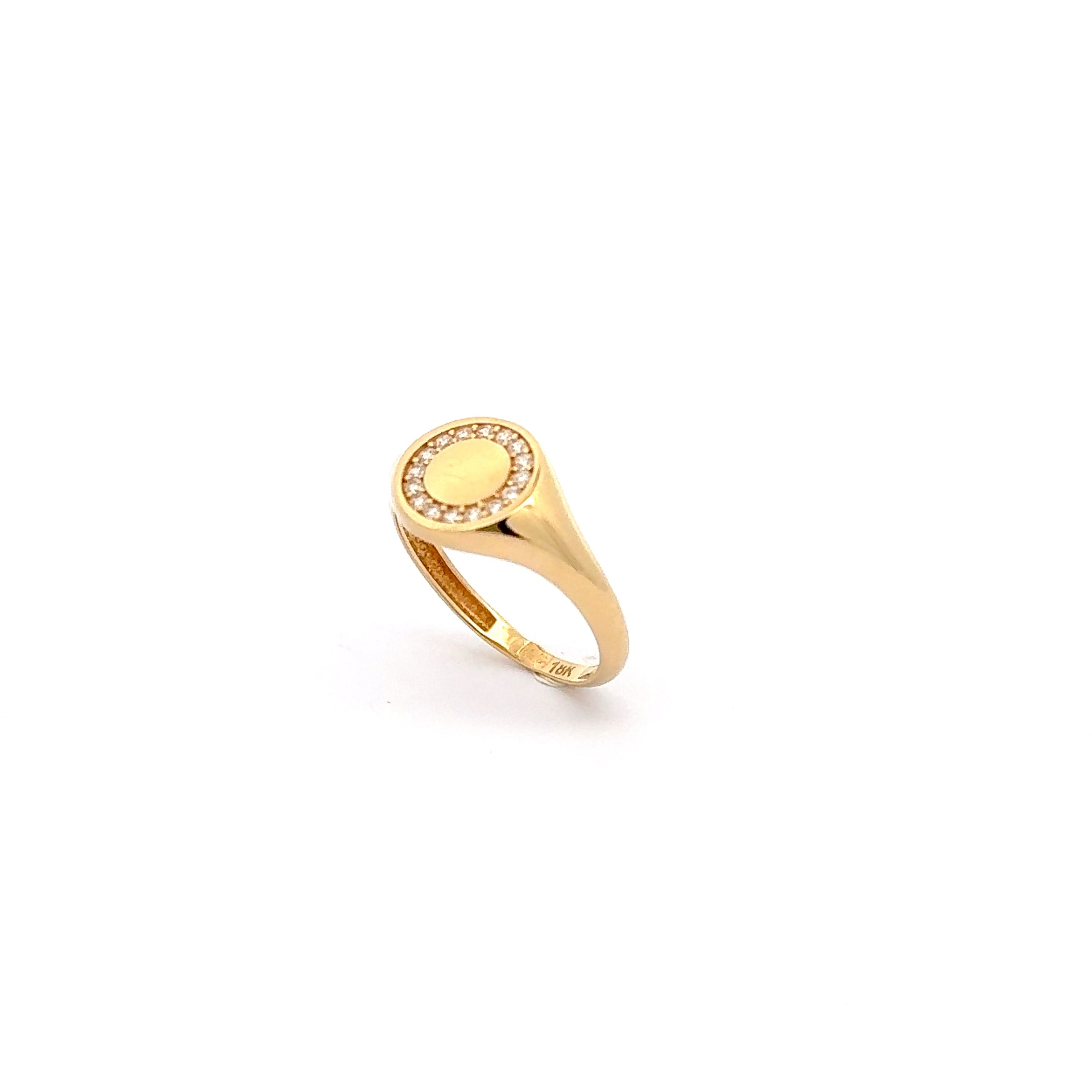 Yellow Gold  Signet Ring