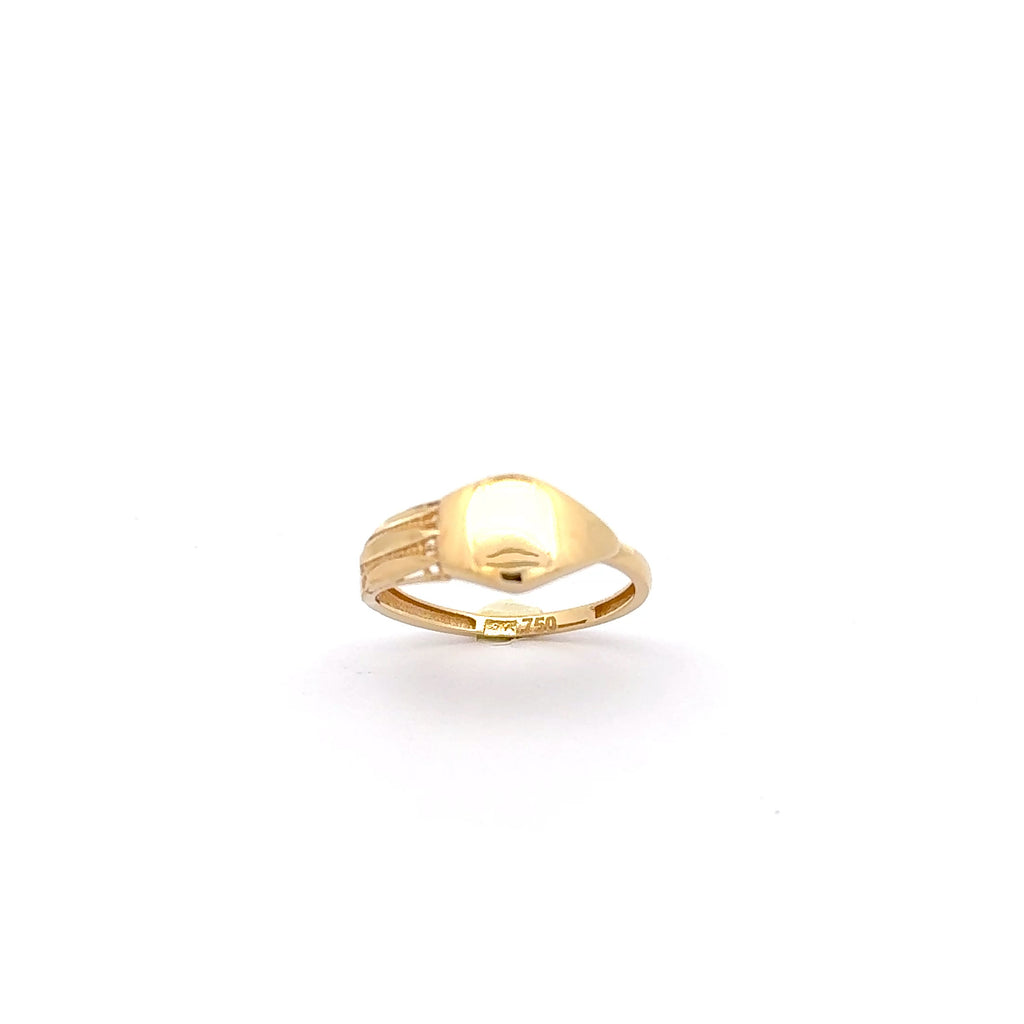 Classic Yellow Gold Signet Ring