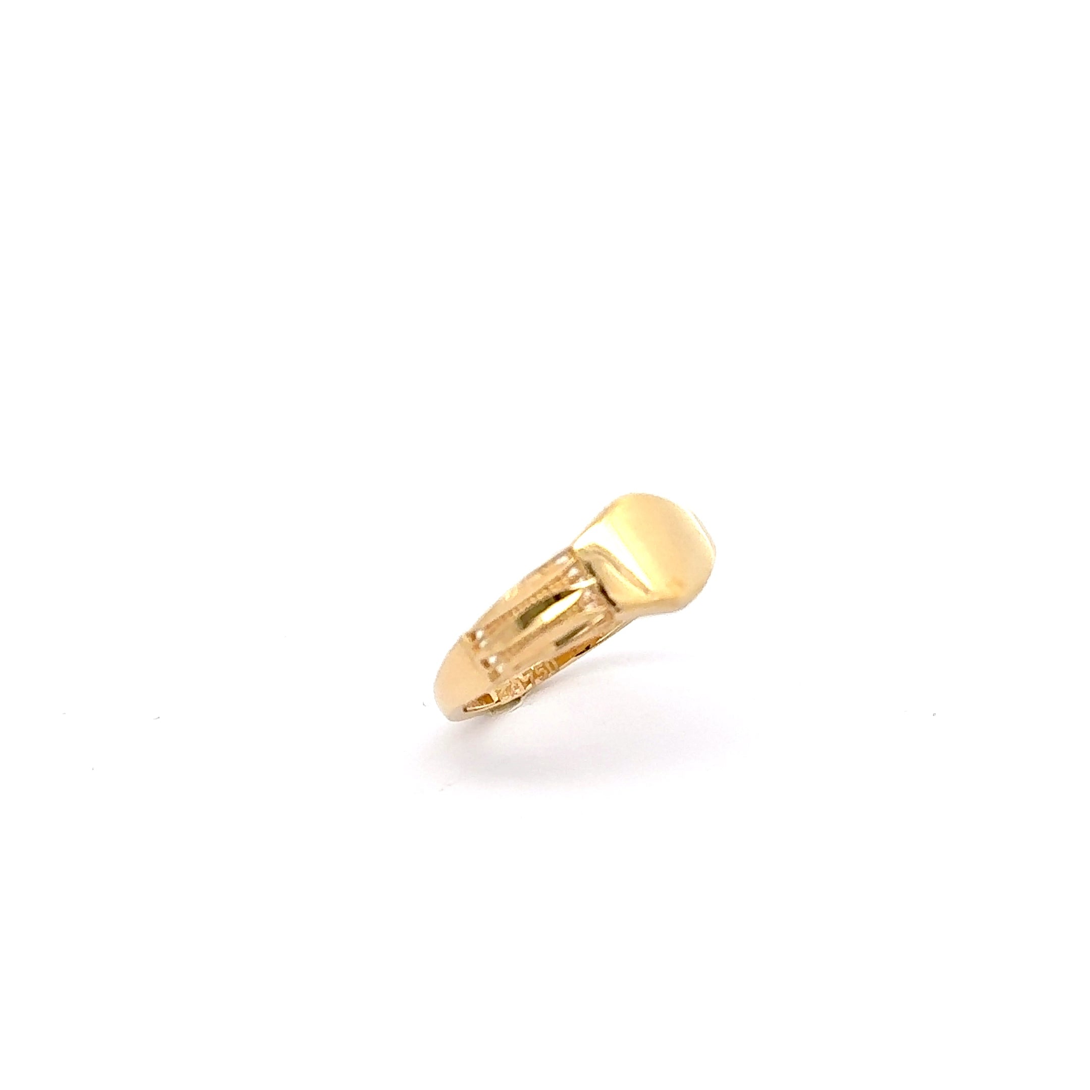 Classic Yellow Gold Signet Ring